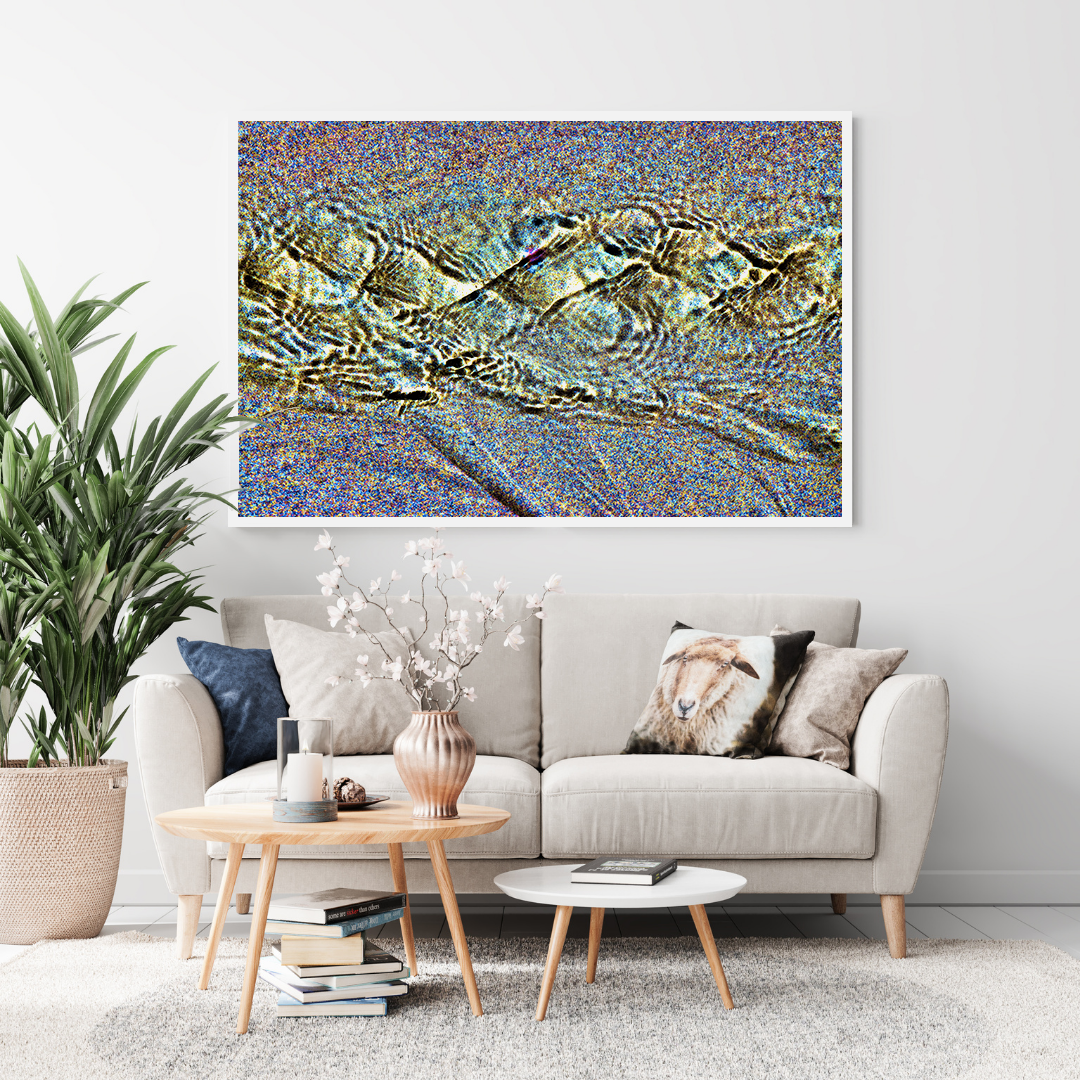 Beneath the Jade original abstract contextualised office art modern decor photo print by Blair Montague Drake